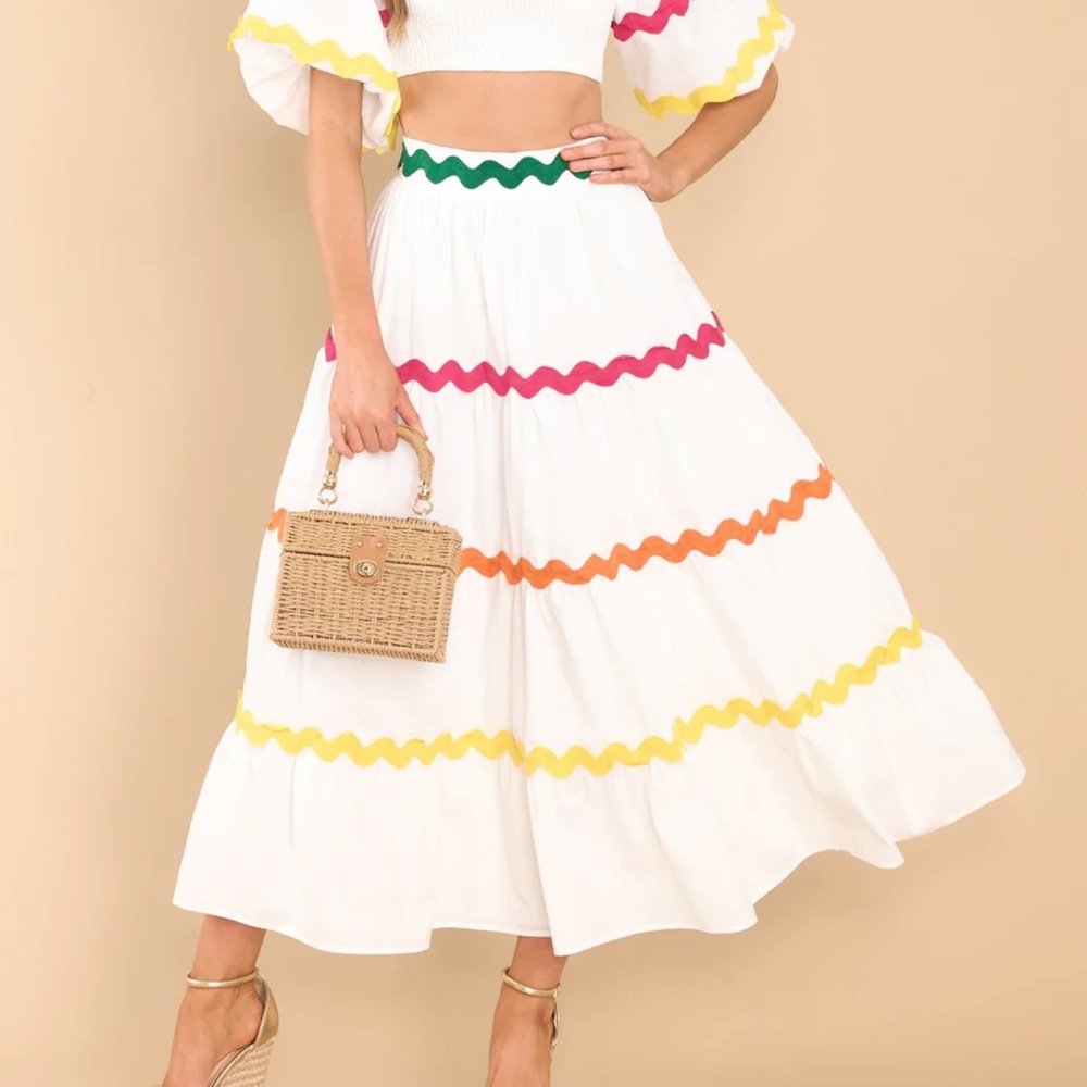 Red Dress Boutique Colorful Maxi Skirt